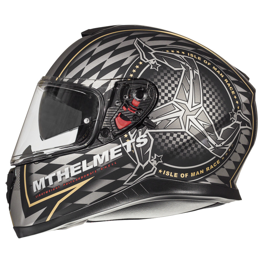 MT THUNDER 3 ISLE OF MAN MATT BLACK GOLD