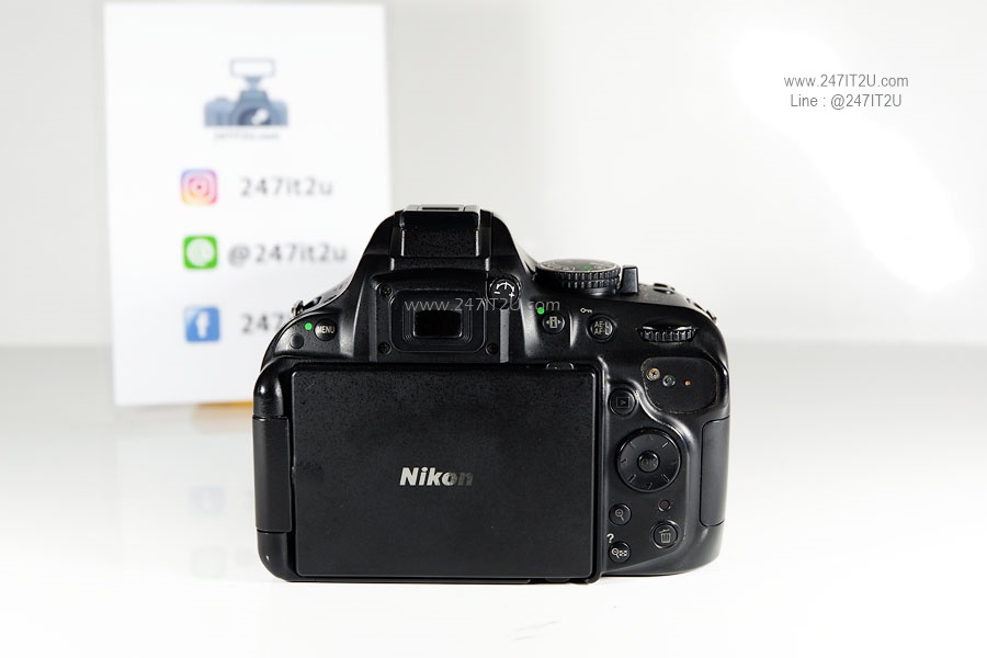 กล้อง Nikon D5200 +เลนส์ 18-105mm เครื่องศูนย์