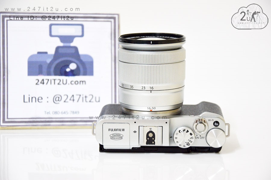 กล้อง Fujifilm X-A2 + เลนส์ 16-50 mm f3.5-5.6 สีเงิน