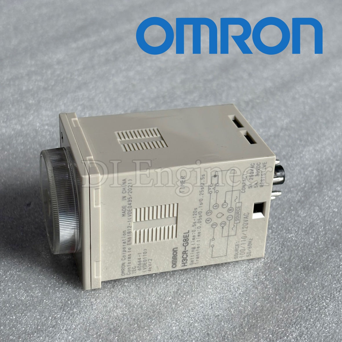 Omron Timer H3CR-G8EL 100-120VAC (ของใหม่ไม่มีกล่อง)