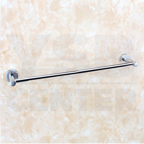 ราวแขวนผ้า สแตนเลส304 ราวเดี่ยว ในห้องน้ำ แบบติดผนัง ท่อใหญ่ ขนาด60cm. รุ่นC1L009-SUS304-160