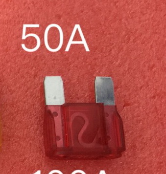 ฟิวส์แมกซี่ 50 แอมป์ Maxi Fuse สีแดง