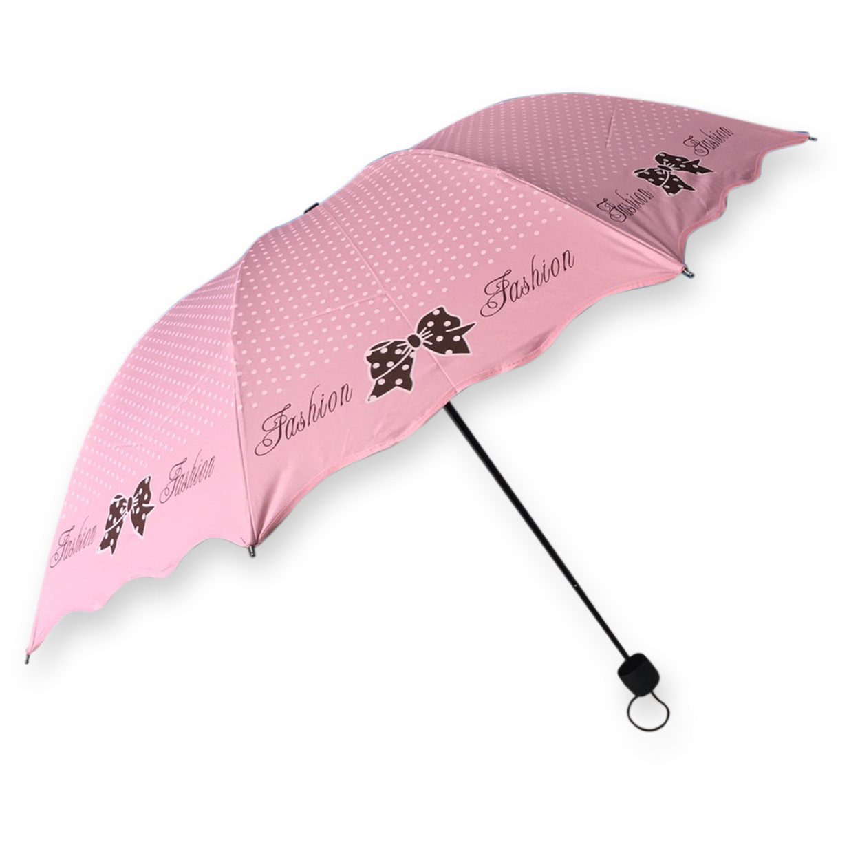 ร่มโค้งแฟชั่น ยูวีดำ รหัส8033