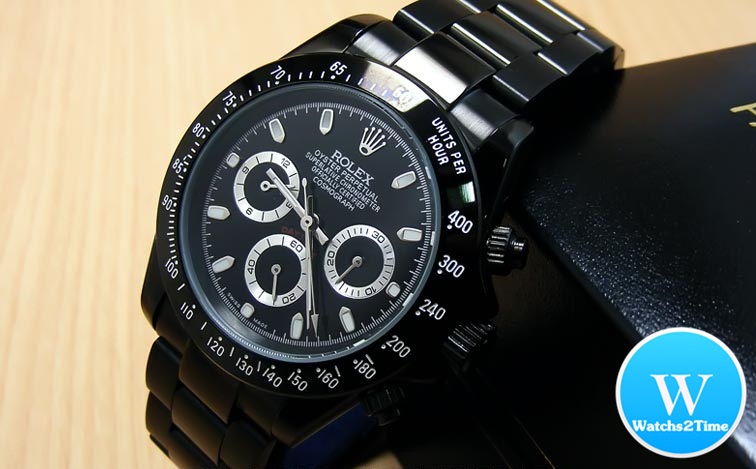 นาฬิกา Rolex Cosmograph Daytona Black PVD 40mm.