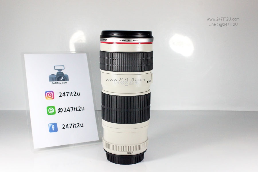 เลนส์ Canon 70-200 f4L USM ครบกล่อง