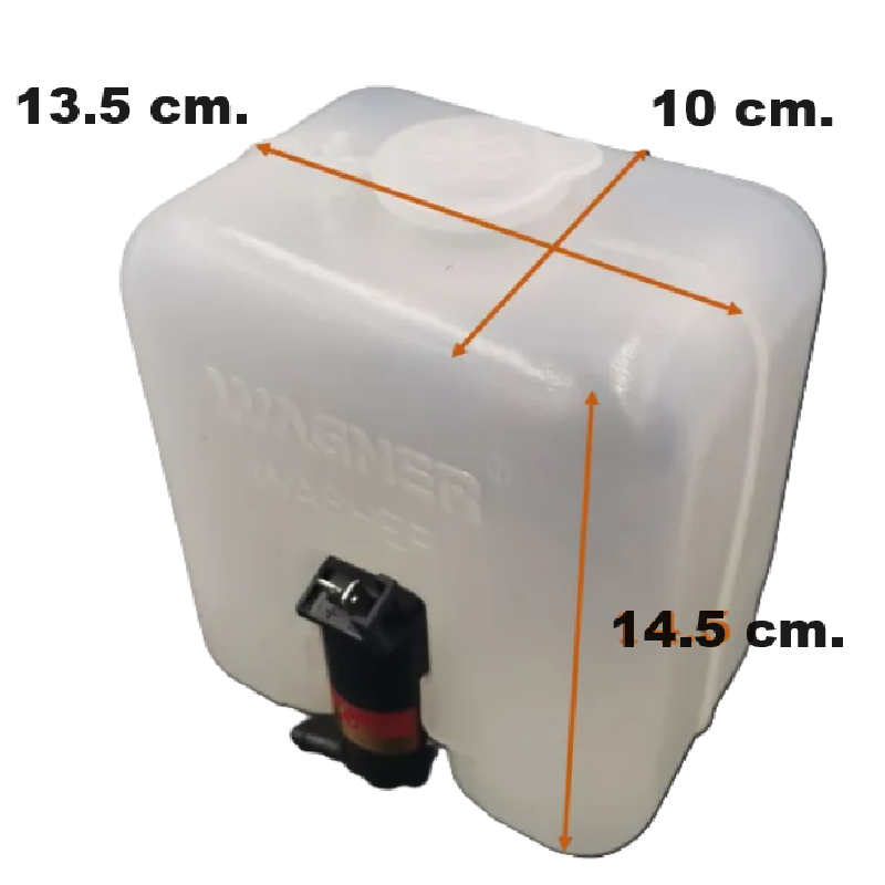 กระป๋องฉีดน้ำฝน/หม้อฉีดน้ำฝน ISUZU TFR/DRAGON(มังกร/ดราก้อน) พร้อมมอเตอร์ 12V. ปี1987-1998 (เช็คสินค้าก่อนสั่ง) (J22)