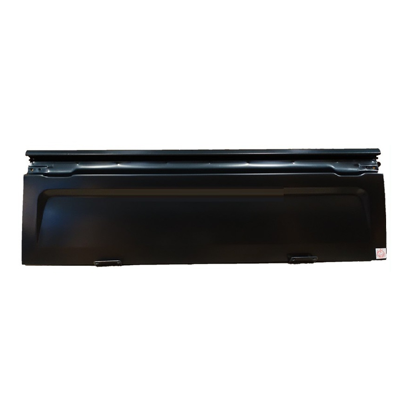 ฝาท้าย TOYOTA MTX(ไมร์ตี้เอ็กซ์) รุ่นเปิดข้าง ไม่มีตะขอ เหล็กดำ(หนาเทียบแท้ ไม่ทำสี) -กรุณาเลือกแบบ-