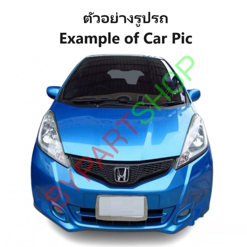 ใบพัดลมหม้อน้ำ HONDA JAZZ(แจ๊ส) Gen.2 GE ปี2008-2013 (5ใบพัด-ข้างซ้าย-ฝั่งคนนั่ง) -ดูตัวอย่างรูปรถก่อนสั่ง-
