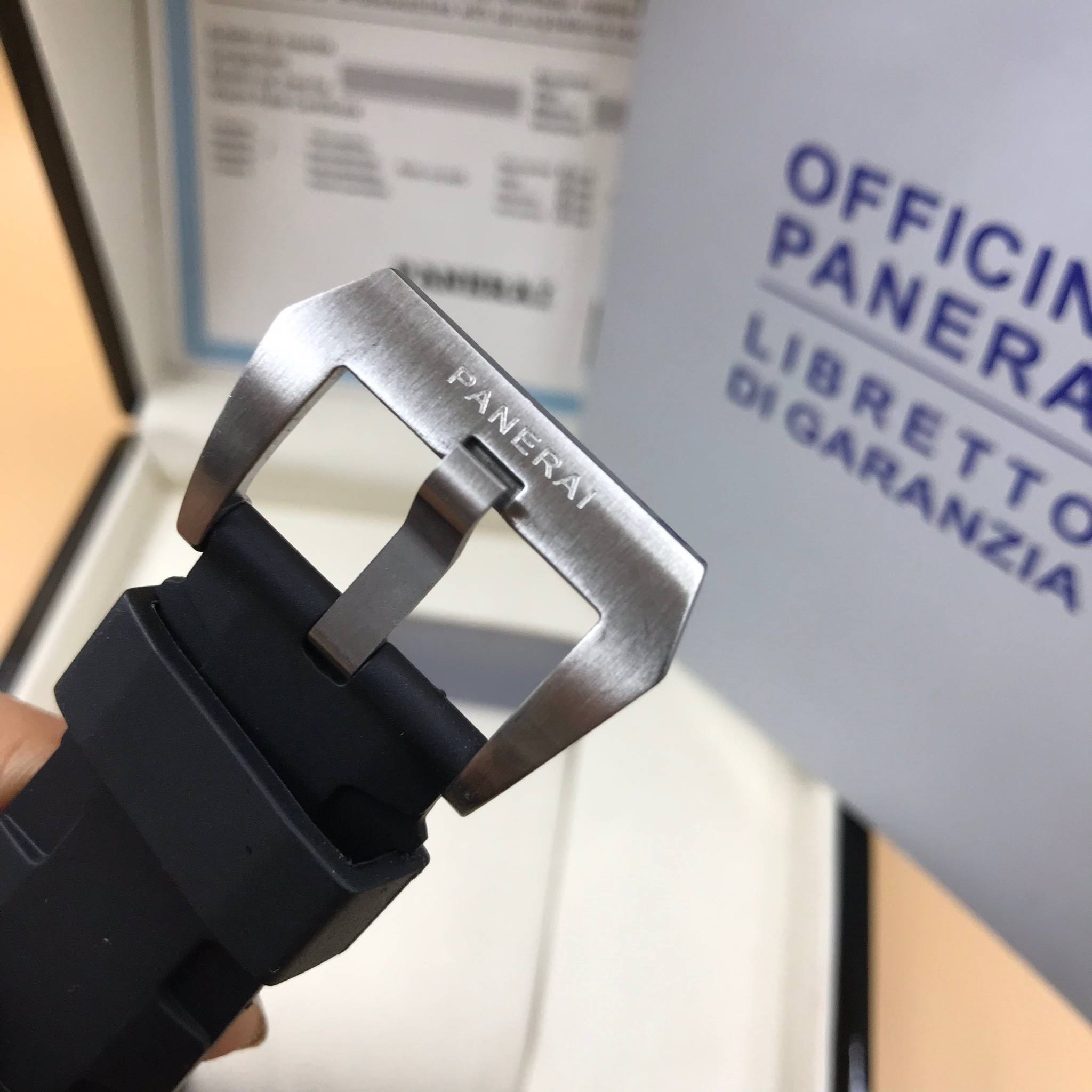 นาฬิกา PANERAI Luminor Submersible 1950 ขอบดำ งาน Mirror
