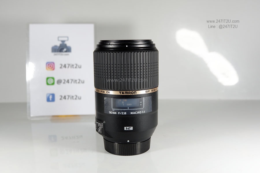 เลนส์ Tamron SP 90mm f2.8 Di macro VC usd (Nikon)