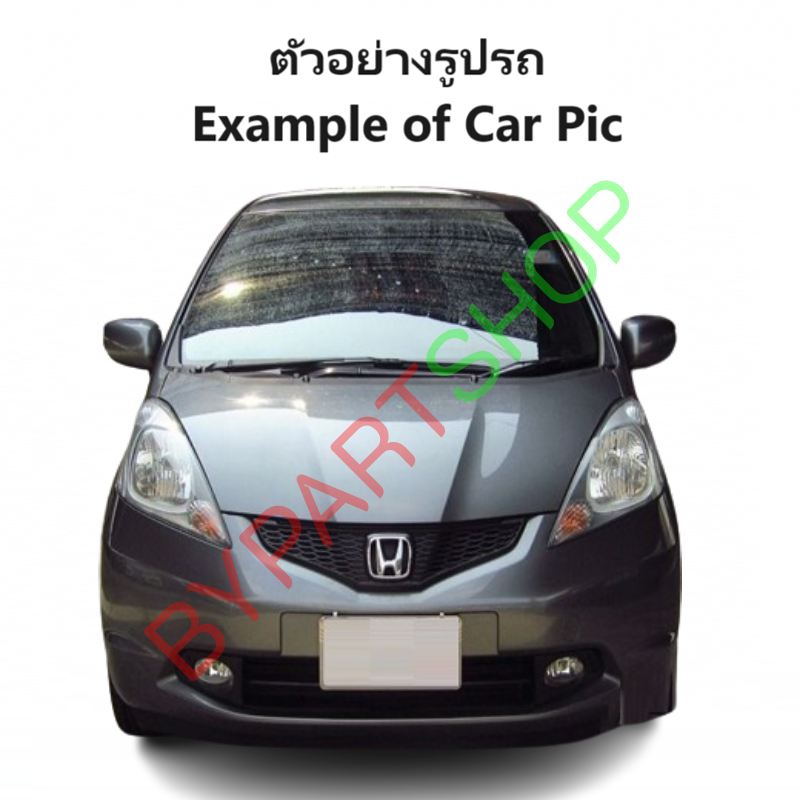 กระจกมองข้าง HONDA JAZZ(แจ๊ส) GE รุ่นปรับเลนส์ไฟฟ้า 3สาย สีดำ(งานไม่ทำสี ) ปี2008-2013 -ราคาต่อดวง-