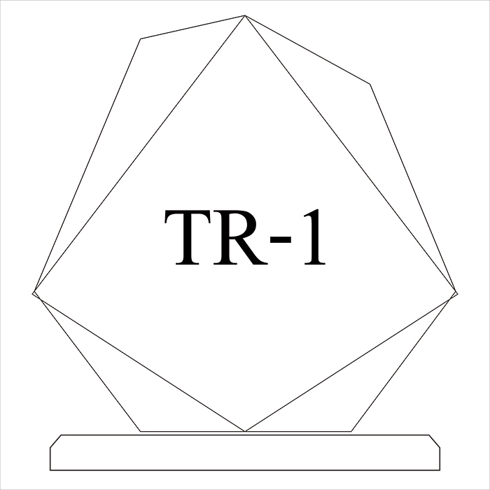 Code:TR-1 โล่อะคริลิค ความสูงตัวโล่ 6 -9 นิ้ว ความหนาอะคริลิค 15 มม. พร้อมเลเซอร์ข้อความและโลโก้ ลงสีได้ไม่เกิน 2 สี ***ราคาเริ่มต้นที่ 670 บาท***