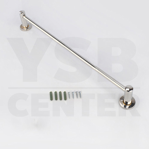 ราวแขวนผ้า สแตนเลส201 ราวเดี่ยว ในห้องน้ำ แบบติดผนัง ขนาด60cm. รุ่นC1L042-SS201-160