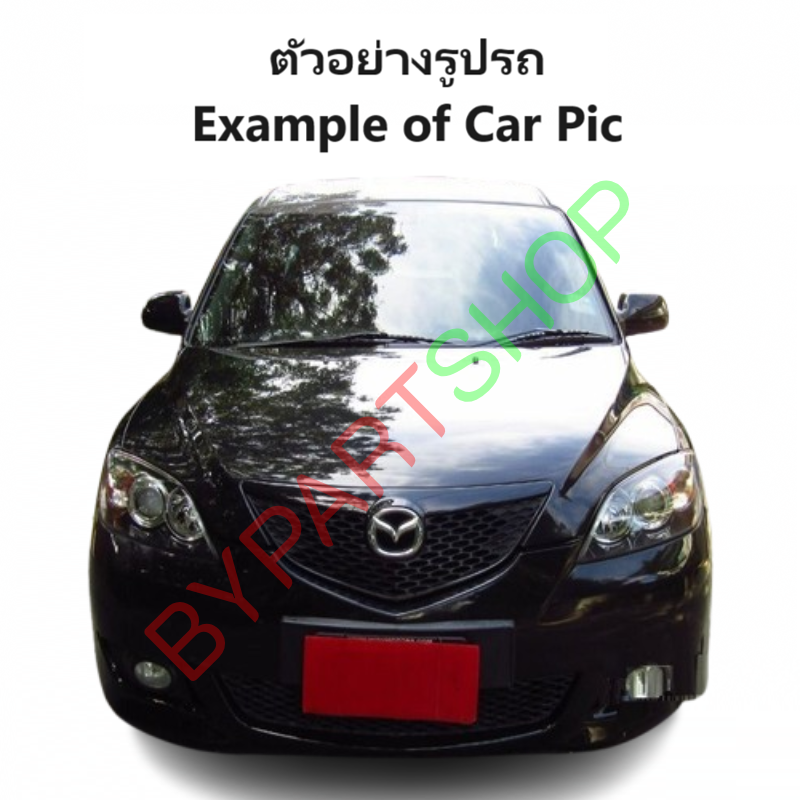 หน้ากระจัง MAZDA3(มาสด้า3) BK รุ่น 5ประตู สีดำ(งานไม่ทำสี) ปี2004-2006 (MAZDA3'04-05 5D)