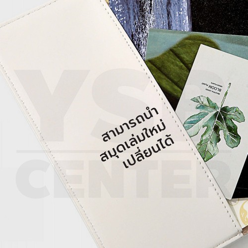 สมุดโน๊ต บันทึก ไดอารี่ เขียน B6 มีเส้น มีที่ล๊อครหัส ปกหนัง ลายดอกไม้ พร้อมกล่องสวยงาม พร้อมช่องใส่ปากกา J2M012 -J2M013