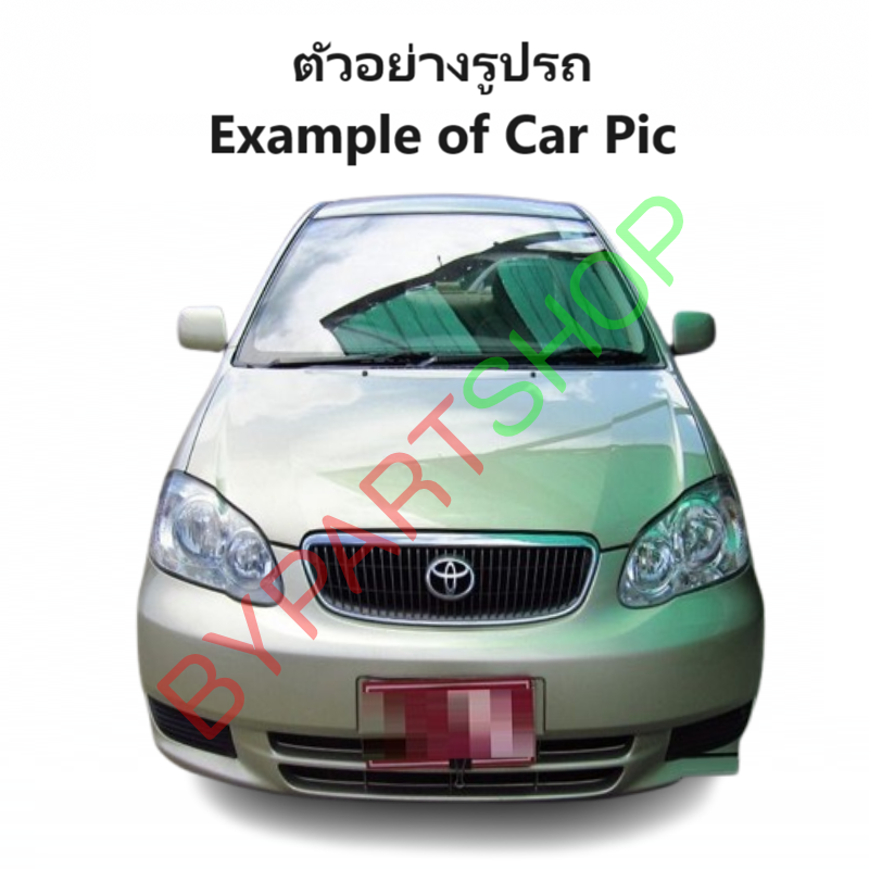 แผงแอร์/รังผึ้งแอร์ TOYOTA ALTIS(อัลติส) โฉมหน้าหมู ทุกรุ่น พร้อมไดเออร์ ปี2001-2007 (งานO.E.M รับประกัน 1ปี) ( PL3173)