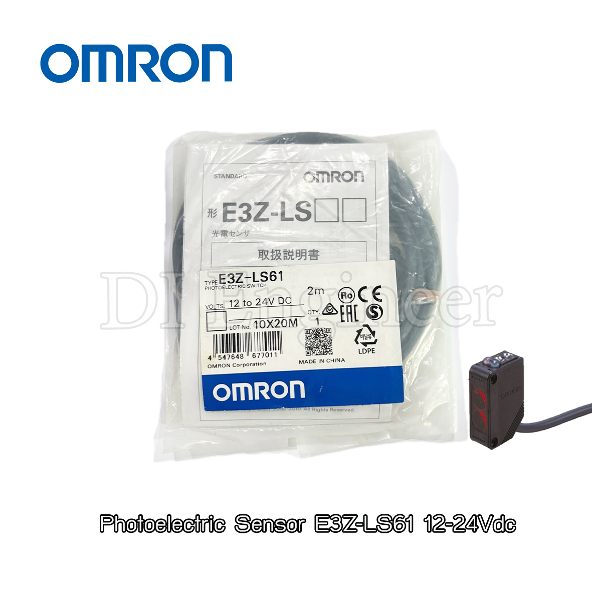 OMRON Photoelectric Sensor E3Z-LS61 2M