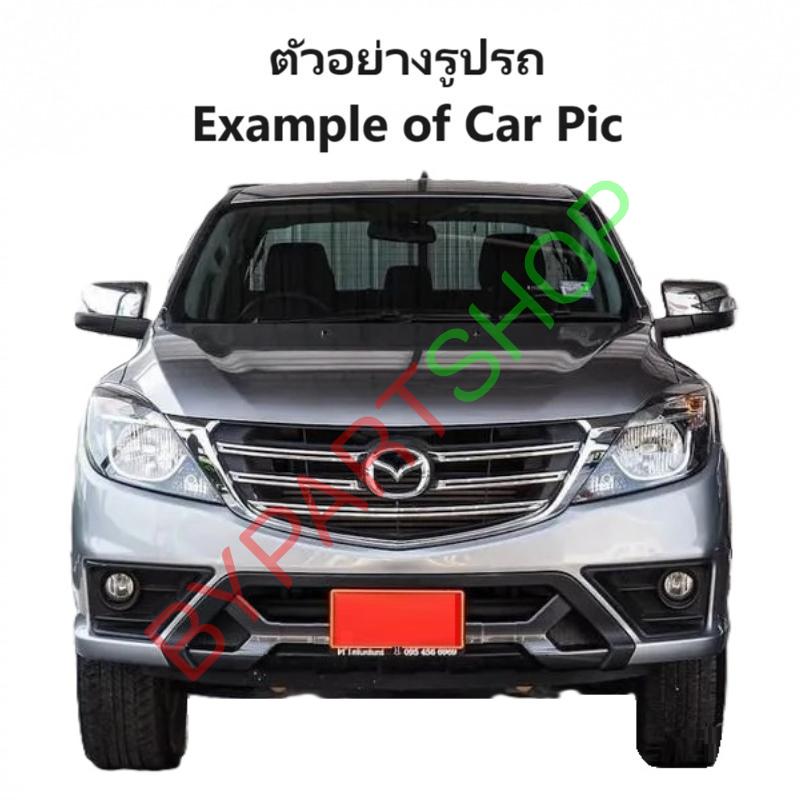 ฝาท้าย MAZDA BT50 PRO / BT50 THUNDER เหล็กดำ(หนาเทียบแท้ ไม่ทำสี) ปี2012-2021