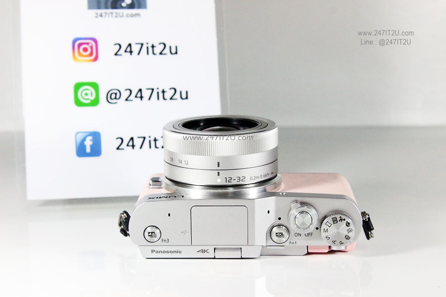 กล้อง Panasonic Lumix GF9 +เลนส์ 12-32mm f3.5-5.6 สีชมพู