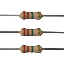 Resistors 2.2M Ohm 1/4W 5% Carbon Film