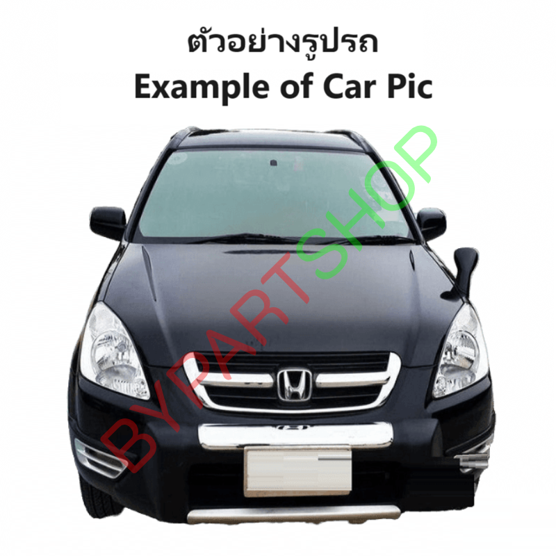 หน้ากระจัง HONDA CRV(ซีอาร์วี) Gen2 รุ่นที่1 คาดโครเมียม ไม่มีโลโก้ ปี2002-2004 เท่านั้น (รหัส:CRV'02)