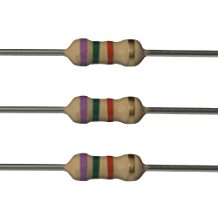 Resistors 7.5K Ohm 1/4W 5% Carbon Film