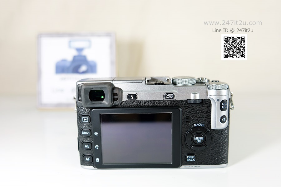 Fujifilm X-E1 พร้อมเลนส์ 16-50mm f3.5-5.6 สี silver