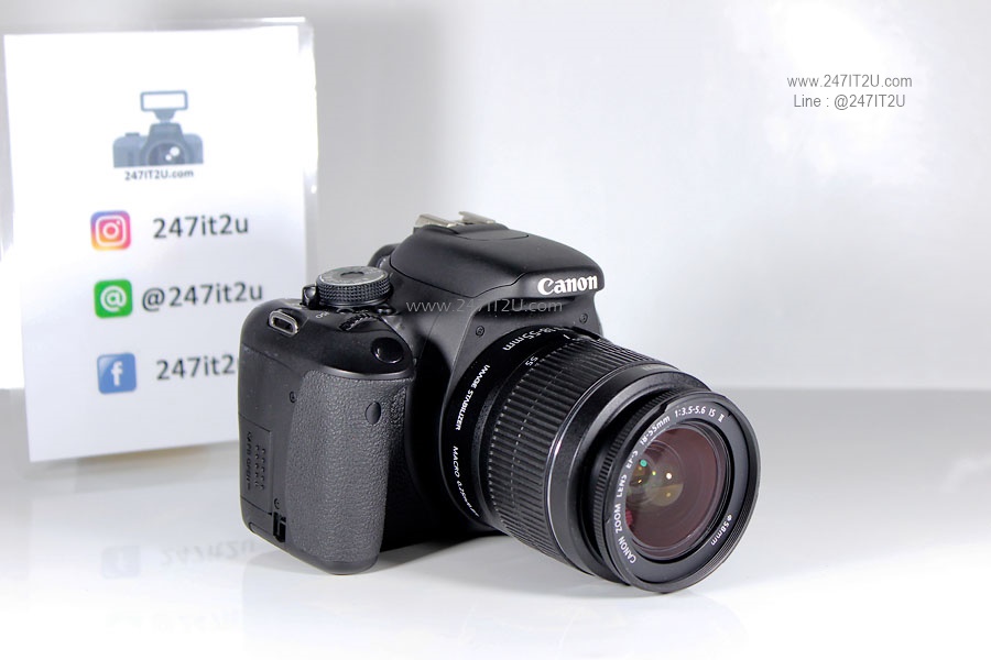 กล้อง Canon 600D +เลนส์ 18-55mm is II