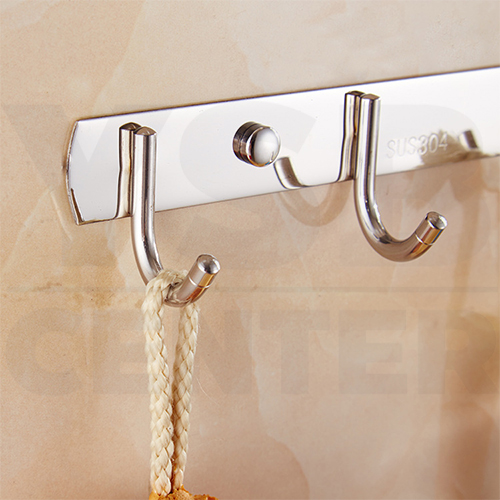 ตะขอแขวน ตะขอแขวนผ้า ตะขอสแตนเลสแท้ 201 ตะขออเนกประสงค์ อุปกรณ์จัดเก็บบ้านแบบแขวน รุ่น C1M097 - C1M099