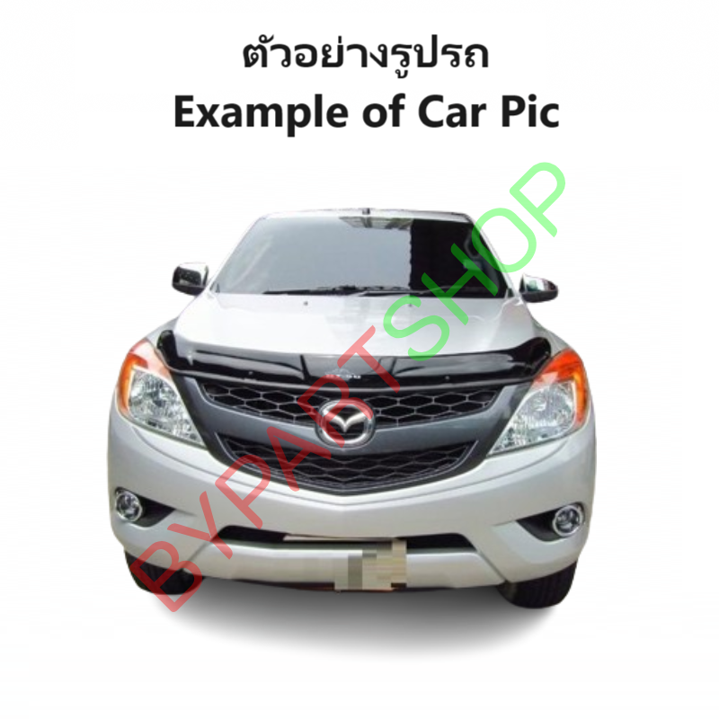 ไฟตัดหมอก/ไฟสปอร์ตไลท์ MAZDA BT50 PRO(บีที50 โปร) ฝาครอบดำ ปี2012-2016 (ครบชุด) (รับประกัน 6เดือน) (MZ522)