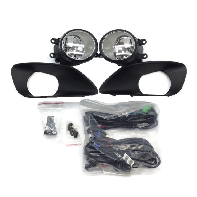 ไฟตัดหมอก/ไฟสปอร์ตไลท์ TOYOTA VIOS(วีออส) โฉมที่2 ฝาครอบดำ ตั้งแต่ปี2007-2012 (ครบชุด) (รับประกัน 6เดือน) (TY170C)