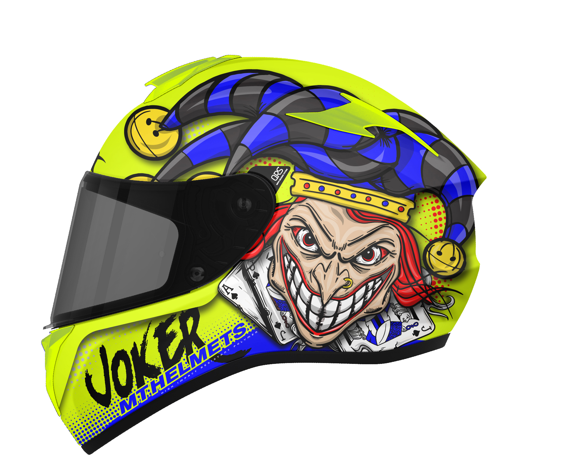 MT TARGO JOKER - GLOSS FLUOR YELLOW BLUE