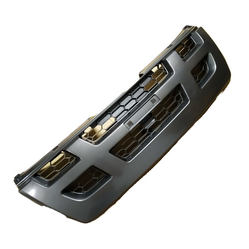 หน้ากระจัง ISUZU D-MAX(ดีแม็ก) 4WD สีดำ(งานไม่ทำสี) ไม่มีโลโก้ ปี2005-2006 (รหัส:DMAX'04-05 4WD-ดำ)