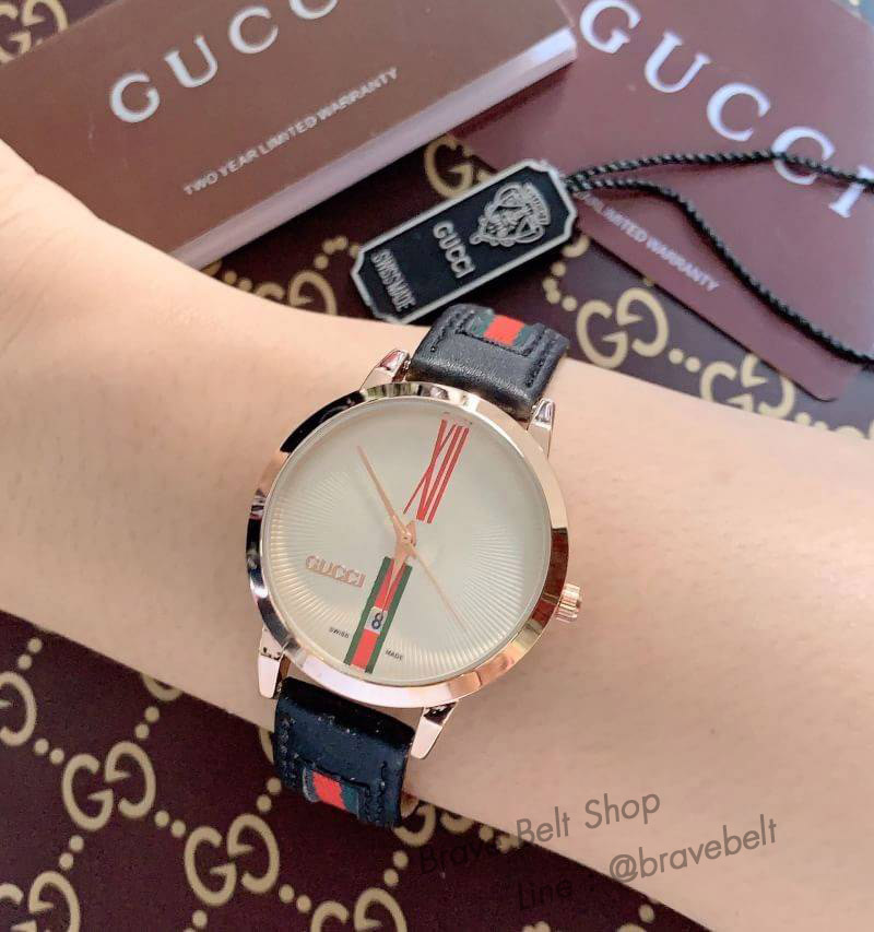 นาฬิกา Gucci ผู้หญิง งาน Topmirror G-Timeless