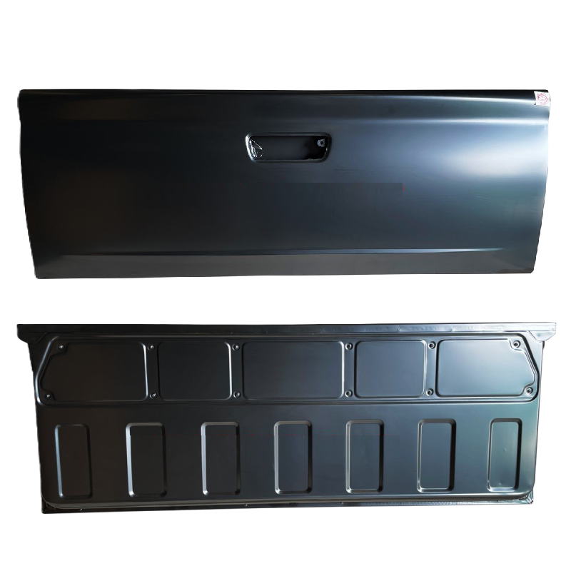 ฝาท้าย ISUZU D-MAX(ดีแม็ก) GOLD SERIES-PLATINIUM แคป/4ประตู รุ่นเปิดกลาง เหล็กดำ(หนาเทียบแท้ ไม่ทำสี) ปี2007-2011