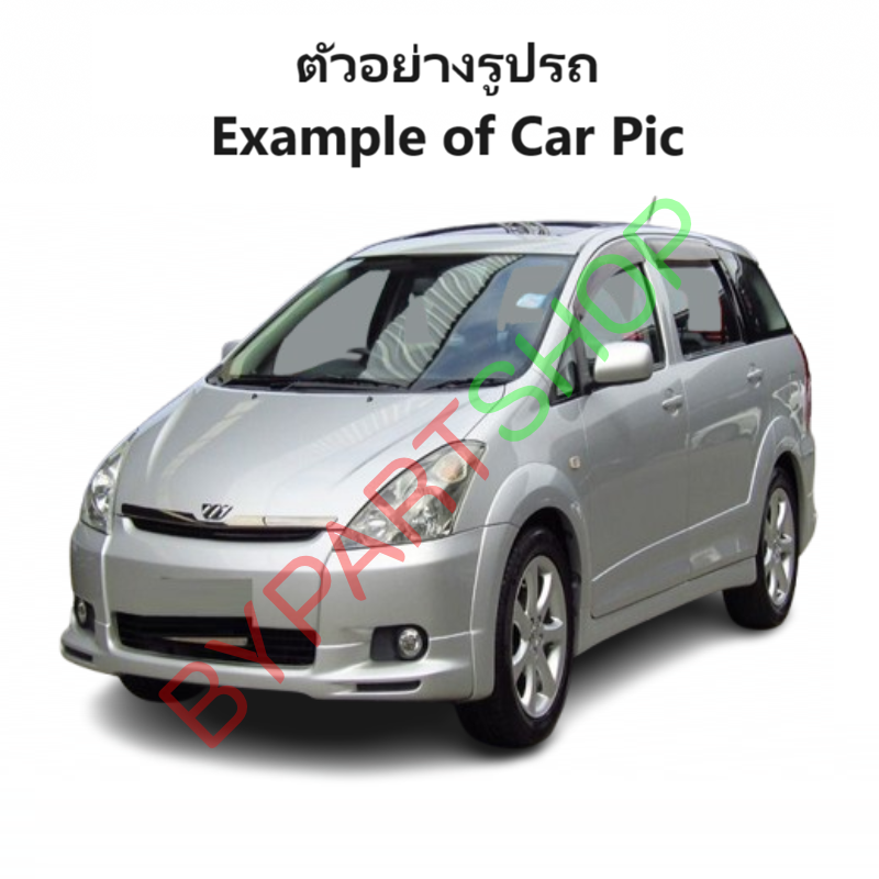 หม้อน้ำ TOYOTA WISH(วิช) หนาพิเศษ 26มิล ปี2004-2010 เกียรออโต้ (กระปุกก็ใส่ได้) (O.E.M ประกัน 6เดือน)