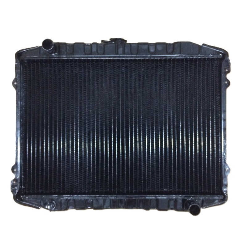 หม้อน้ำ ISUZU KBZ(เคบีแซด) เครื่อง 2.2cc เท่านั้น ปี1981-1989 เกียรกระปุก (เหล็กทองแดงทั้งใบ) (O.E.M ประกัน 6เดือน)