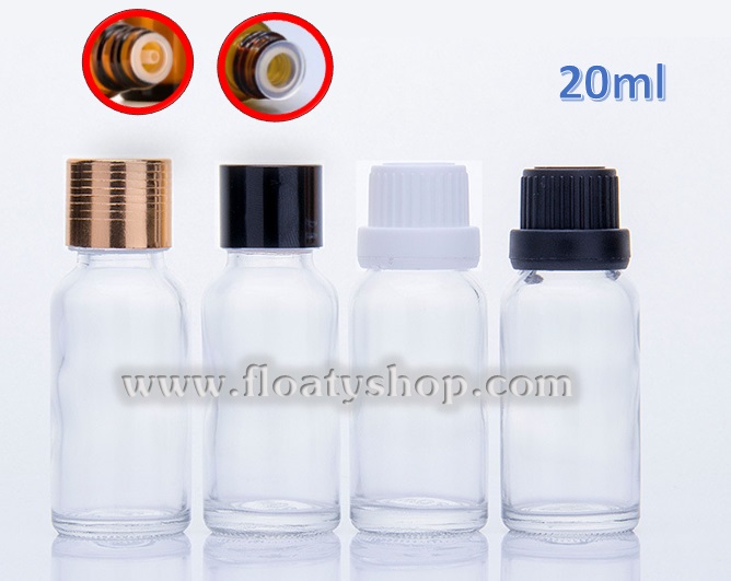 20ml ขวดแก้วใส