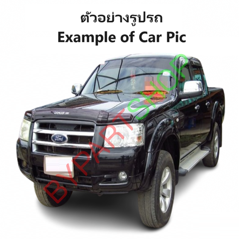 หน้ากระจัง FORD RANGER(เรนเจอร์ ดูราทอร์ค) สีชุบโครเมียม+ดำ ไม่มีโลโก้ ปี2006-2008 (รหัส:DURATORQ'06 ชุบ)