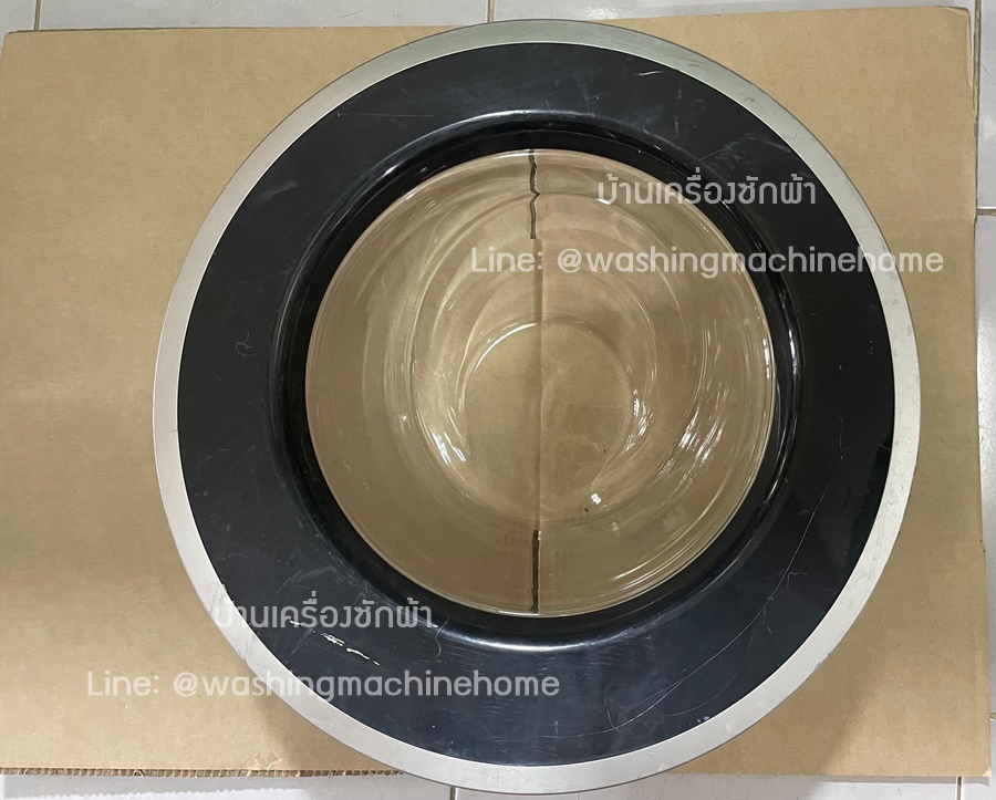 ฝาประตูเครื่องซักผ้า SIEMENS รุ่น WM12S461TH มือสอง มีรอยตำหนิตามรูป แต่ไม่มีผลกับการใช้งาน