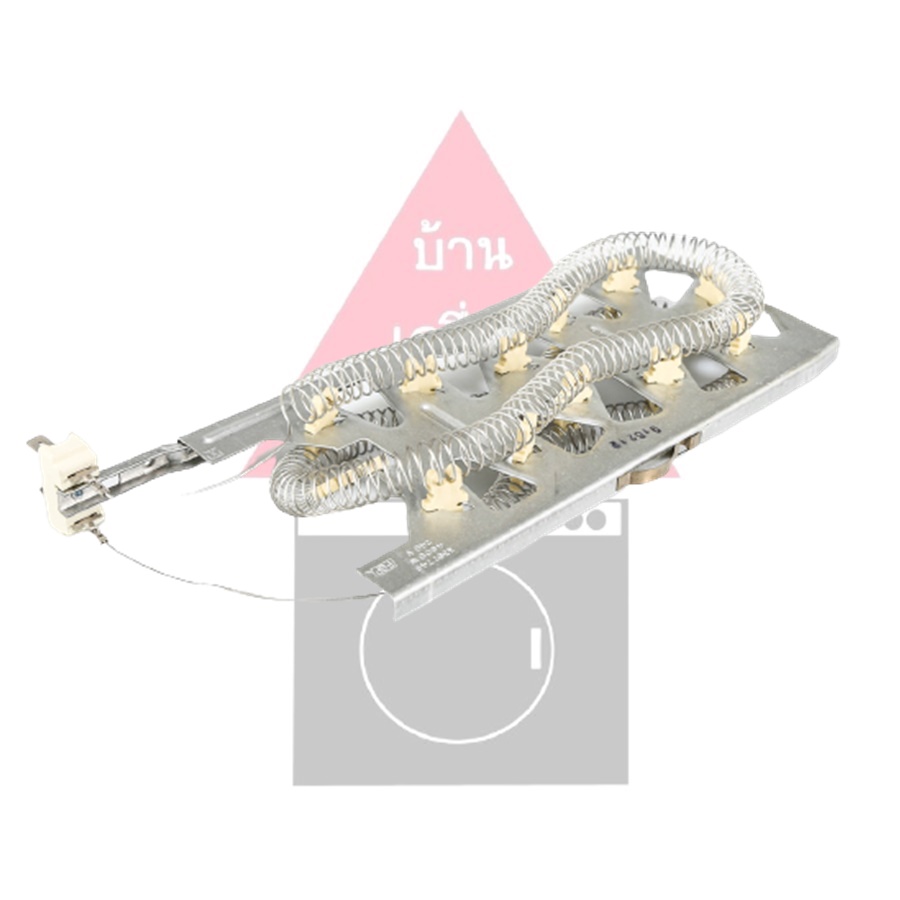 พร้อมส่ง Dryer Heater Element ฮีตเตอร์ความร้อนเครื่องอบผ้า Whirlpool รุ่น 3LWED4800YQ
