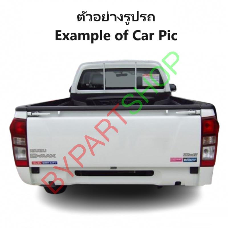 คิ้วฝากระโปรง ISUZU D-MAX ALL NEW(ดีแม็ก ออนิว) สีดำ ปี2012-2015 (ทรงห้างแบบน็อตยึดเข้ารูป100%)