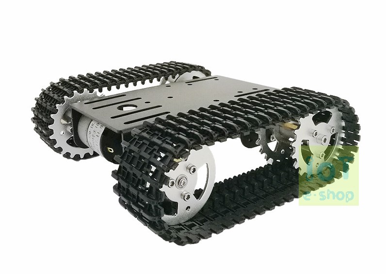 ชุดคิทประกอบหุ่นยนต์ตีนตะขาบ 2 WD (E)