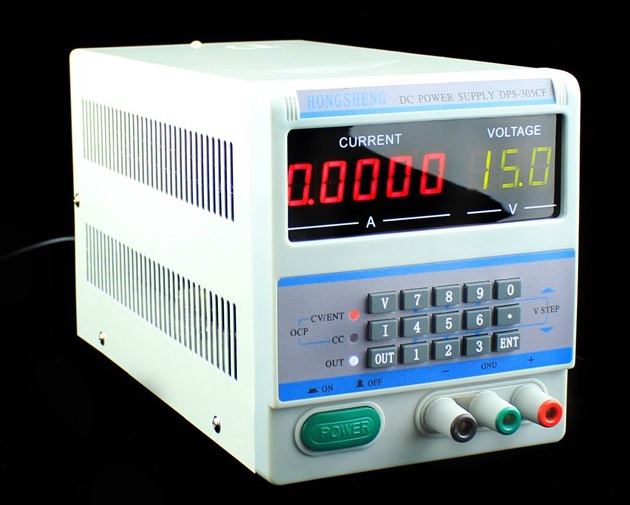 POWER SUPPLY รุ่น DPS-305CF (4 digit) แรงดัน 30V 5Amp