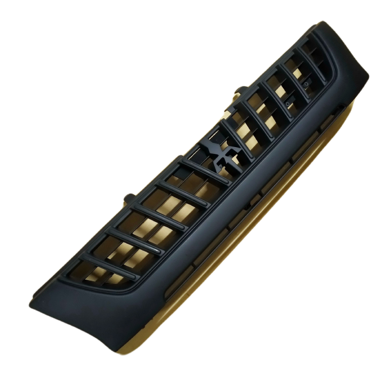 หน้ากระจัง MITSUBISHI STRADA(สตราด้า) รุ่นแรก โฉมไฟตาเต็ม สีดำ ไม่มีโลโก้ ปี1999-2001 (รหัส:STD'99 ดำ)