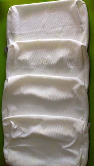 ปลอกหมอนผ้าแจ๊คการ์ดติดซิป ตามรูปทรงของหมอนยางพาราแต่ละรุ่น