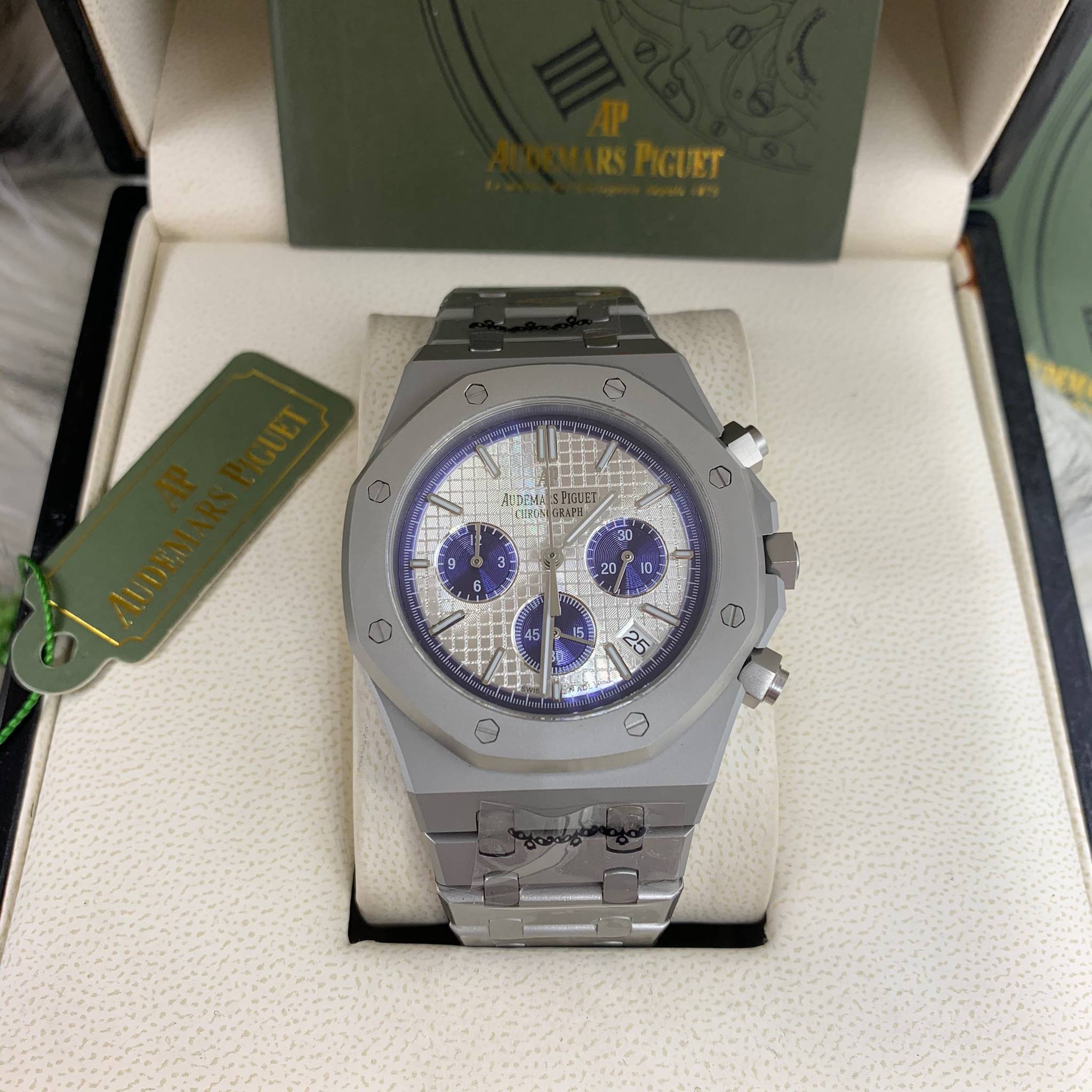 นาฬิกา Audemars Piguet Royal Oak Offshore Chronograpp Titanium งาน Mirror Swiss