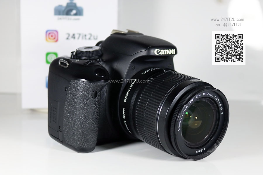 กล้อง Canon 600D +เลนส์ 18-55mm is II