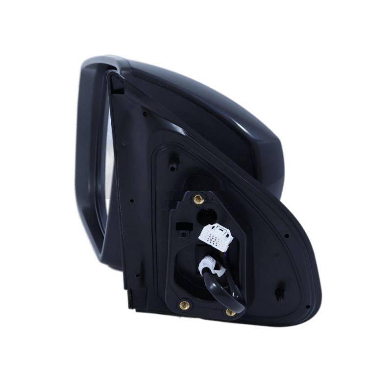 กระจกมองข้าง ISUZU MU-X(มิวเอ็กซ์) โฉมปี20 1.9/3.0 รุ่นปรับ+พับไฟฟ้า มีไฟเลี้ยว 7สาย สีดำ(งานไม่ทำสี) ปี2020-2024 -ราคาต่อข้าง-