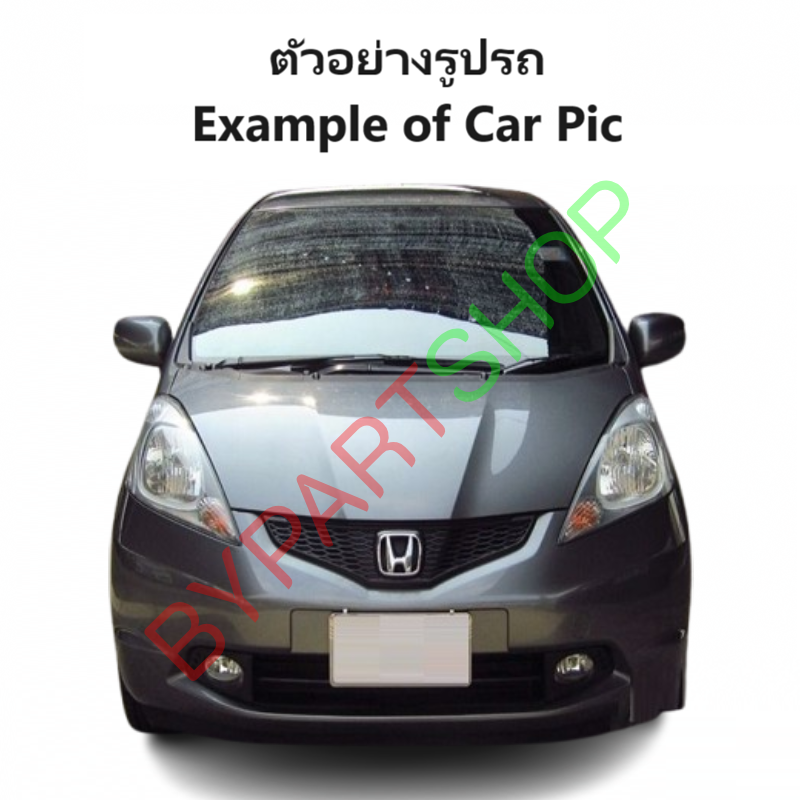 ใบพัดลมหม้อน้ำ HONDA JAZZ(แจ๊ส) Gen.2 GE ปี2008-2013 (5ใบพัด-ข้างซ้าย-ฝั่งคนนั่ง) -ดูตัวอย่างรูปรถก่อนสั่ง-